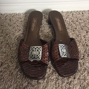 Brighton made in Italy brown sandals